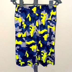 NWOT Lands’ End Kids Camo Athletic Shorts
